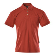 00783-260-02 Polo avec poche poitrine - Rouge