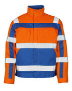 07109-860-1411 Veste - Hi-vis orange/Bleu roi