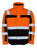 09335-880-141 Winterjas - hi-vis oranje/marine