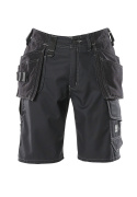 09349-154-09 Shorts met spijkerzakken - zwart