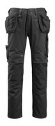 14131-203-09 Pantalon avec poches flottantes - Noir