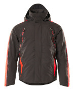 15035-222-18222 Winterjas - donkerantraciet/hi-vis rood