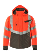 15535-231-22218 Veste grand froid - Hi-vis rouge/Anthracite foncé