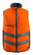 15565-249-1418 Gilet grand froid - Hi-vis orange/Anthracite foncé
