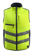 15565-249-14010 Gilet grand froid - Hi-vis orange/Marine foncé
