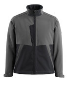 15702-253-1809 Softshell jas - donkerantraciet/zwart