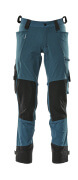 17079-311-09 Pantalon avec poches genouillères - Noir