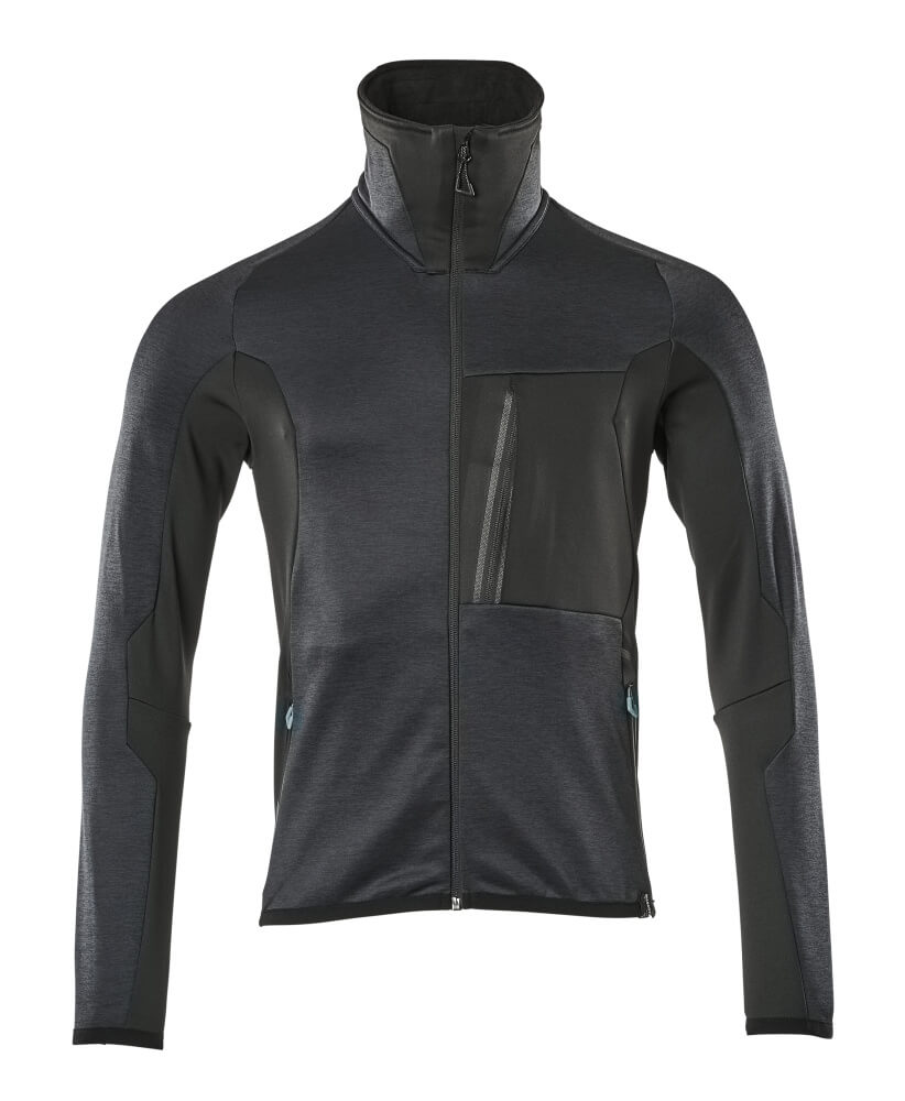 Pull polaire zippé