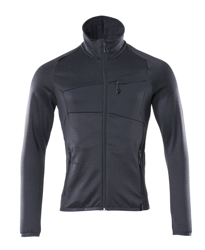 Pull polaire zippé