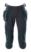 18249-311-010 Driekwart broek met spijkerzakken - donkermarine