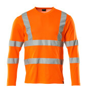 18281-995-14 T-shirt, met lange mouwen - hi-vis oranje