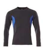 18384-962-01091 Sweatshirt - donkermarine/helder blauw