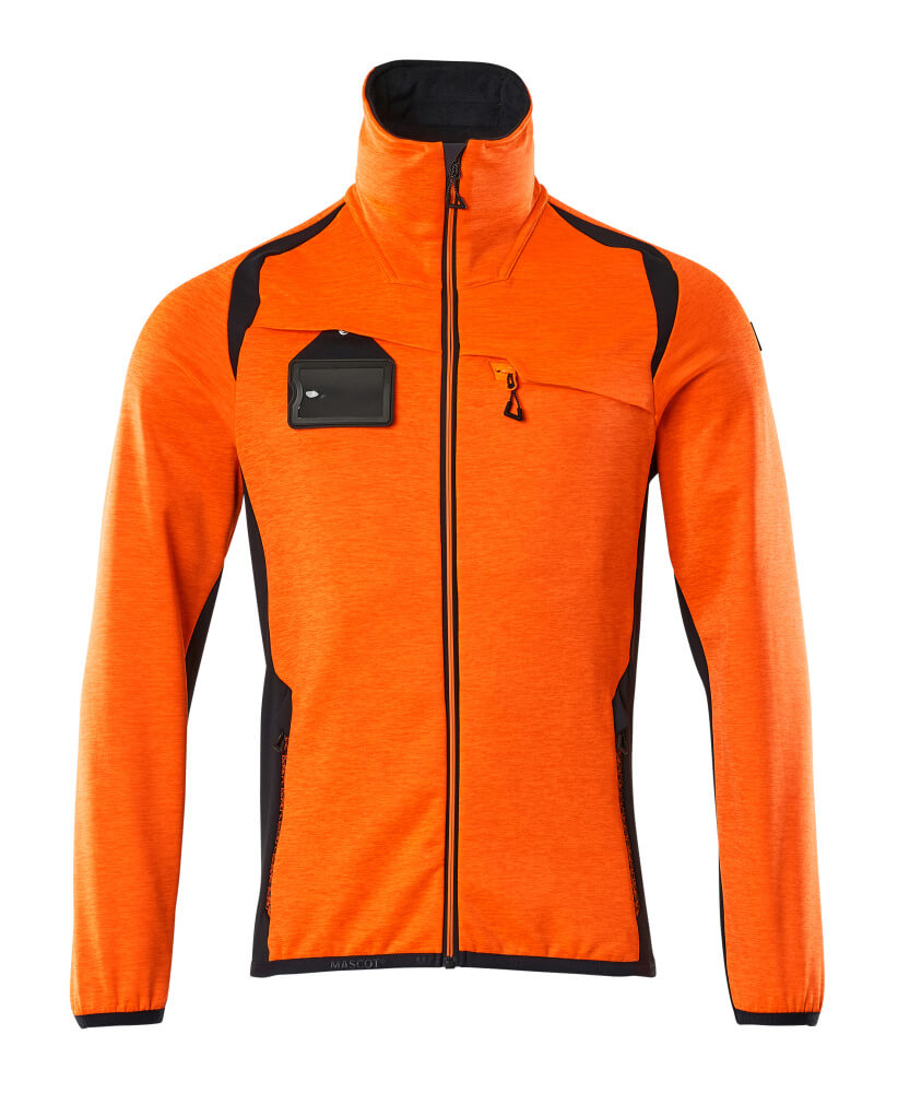 Pull polaire zippé