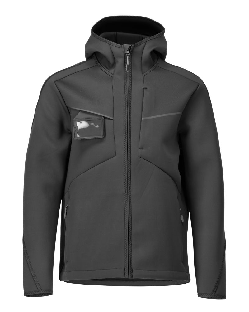 Veste Softshell avec capuche - Image 2