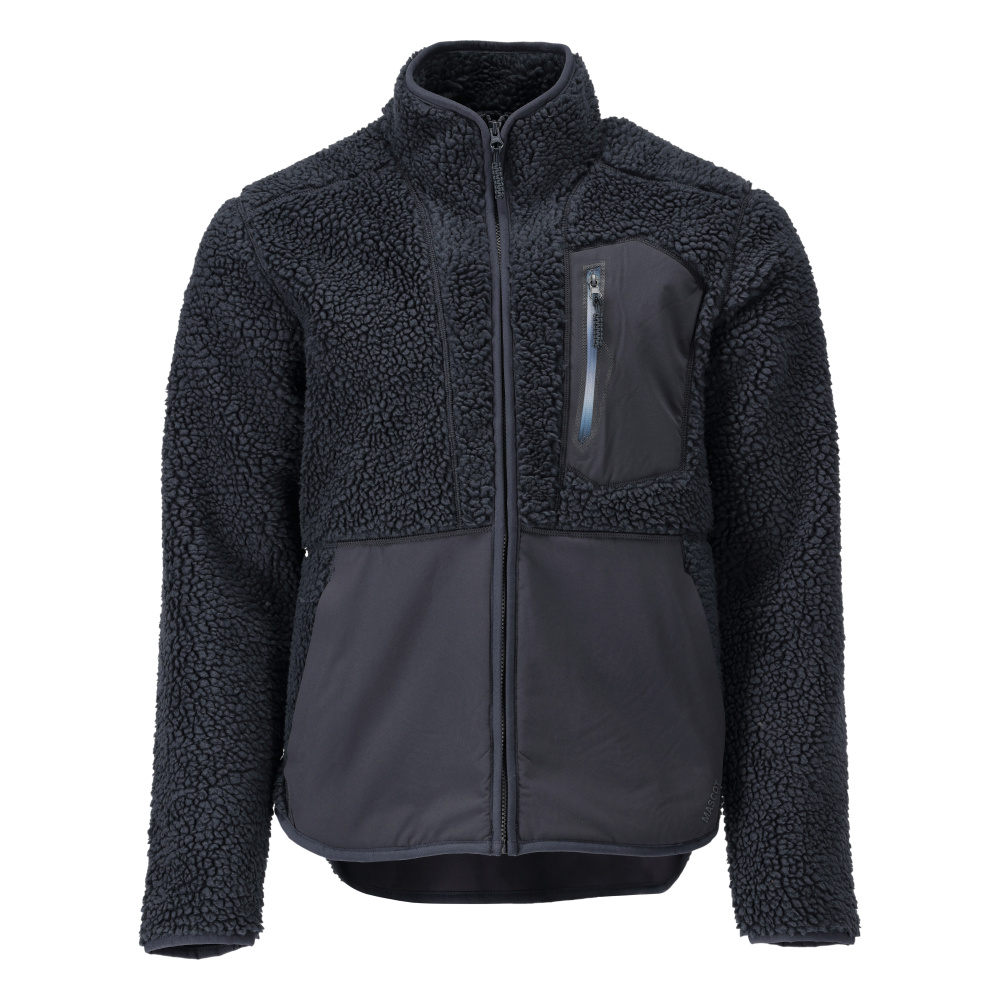 Veste fourrure zippé