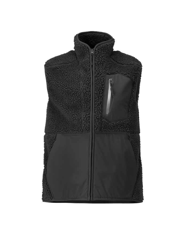 Gilet fourrure zippé - Image 2