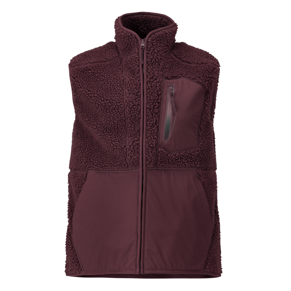 Gilet fourrure zippé - Image 3