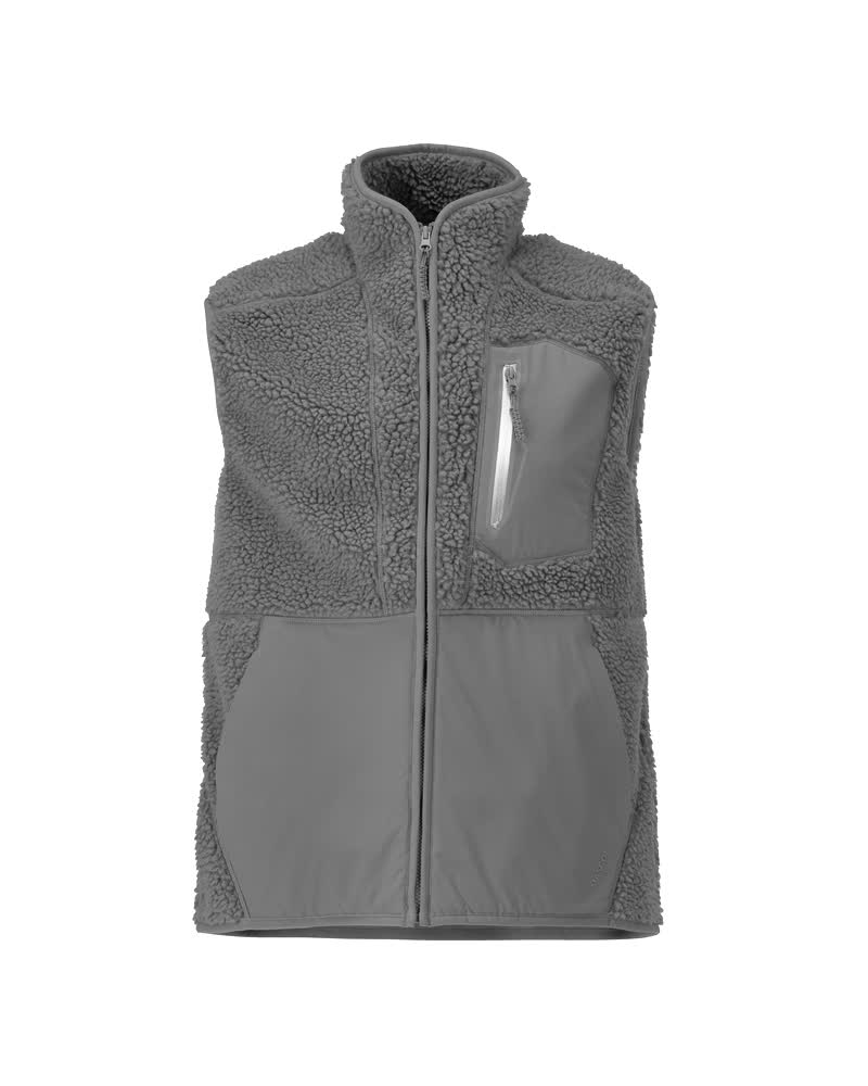 Gilet fourrure zippé - Image 7