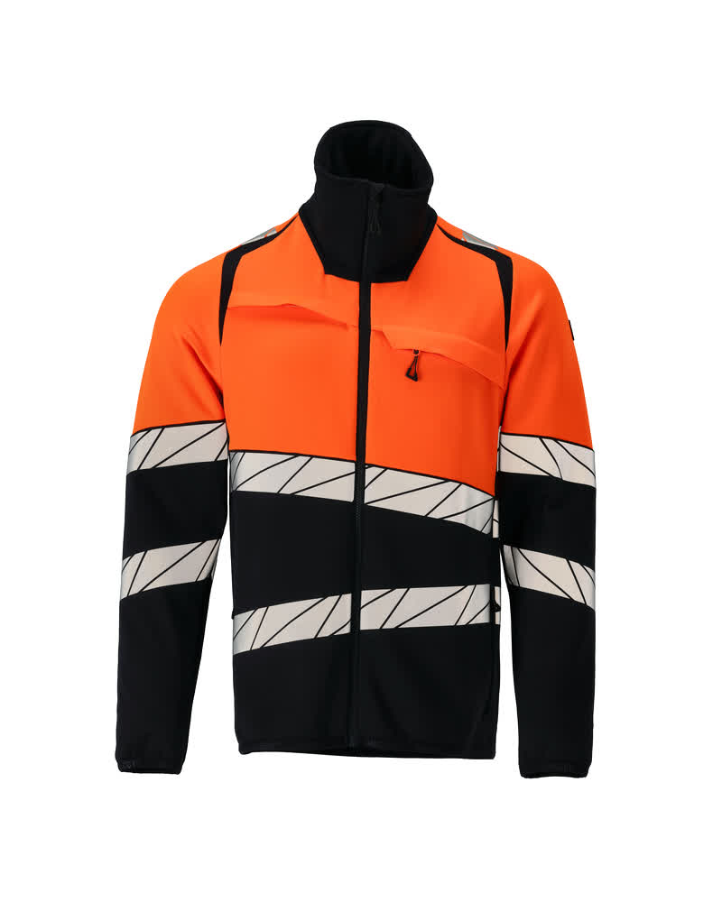Pull polaire zippé