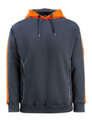 50124-932-01014 Sweat capuche - Marine foncé/Orange