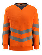 50126-932-14010 Sweatshirt - Hi-vis Orange/Marine foncé