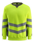 50126-932-1718 Sweatshirt - Hi-vis jaune/Anthracite foncé
