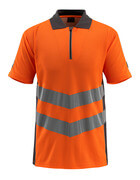 50130-933-1418 Poloshirt - hi-vis oranje/donkerantraciet