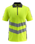 50130-933-1709 Poloshirt - hi-vis geel/zwart