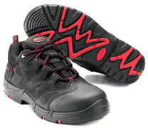 F0014-901-0902 Veiligheidsschoenen (laag) - zwart/rood