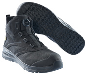 F0253-909-0909 Chaussures de sécurité hautes - Noir/Noir